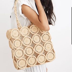 Madewell Straw Catania Tote Bag